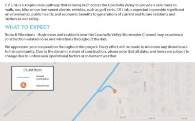 CV Link Construction Alert: Shields Park Connector
